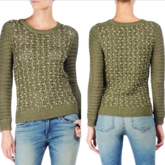 Rag & Bone Sweater Green - Picture 1 of 7